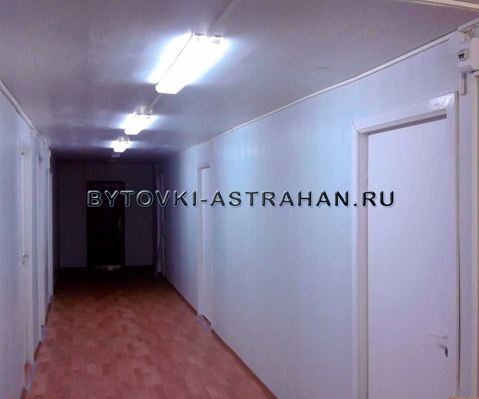 Внутренняя отделка бытовок и модульных зданий