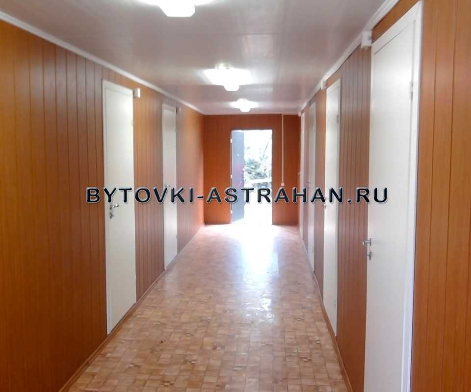 Внутренняя отделка бытовок и модульных зданий