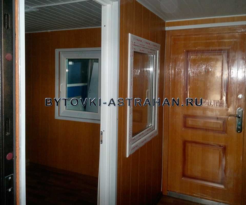 Внутренняя отделка бытовок и модульных зданий